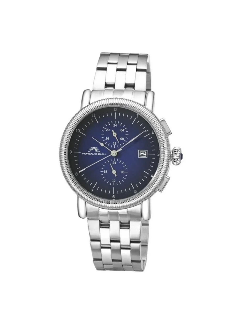 NWT Porsamo Bleu Valor Chronograph Blue Dial Men's Watch